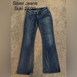 Silver SUKI Women's Jeans SZ 27/32